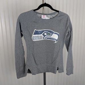 NFL Sweaters - Seattle Seahawks Teen Girl Sweater NFL Sweaters - Seattle Seahawks Teen Girl Sweater
